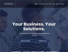 Tablet Screenshot of dtkit.com
